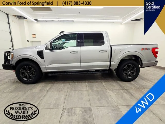 Certified Used 2023 Iconic Silver Metallic Ford Lariat image 2
