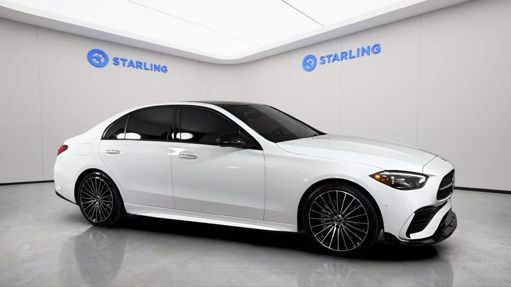 Used 2024 White Mercedes-Benz C 300 image 13