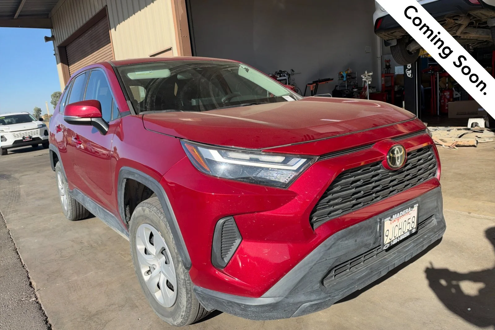 Used 2023 Red Toyota LE image 1