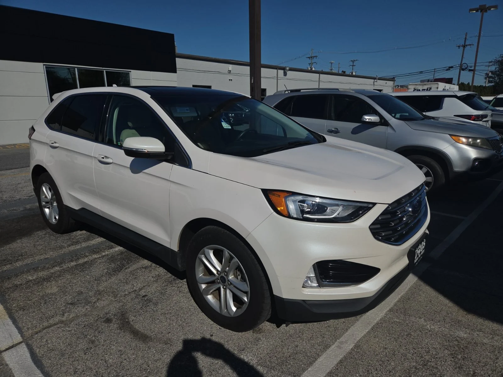 Used 2019 White Ford SEL image 2