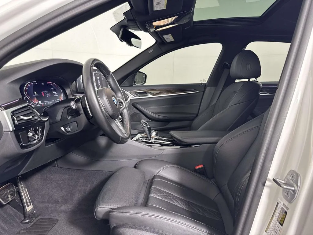 Certified Used 2023 White BMW 530i xDrive image 4