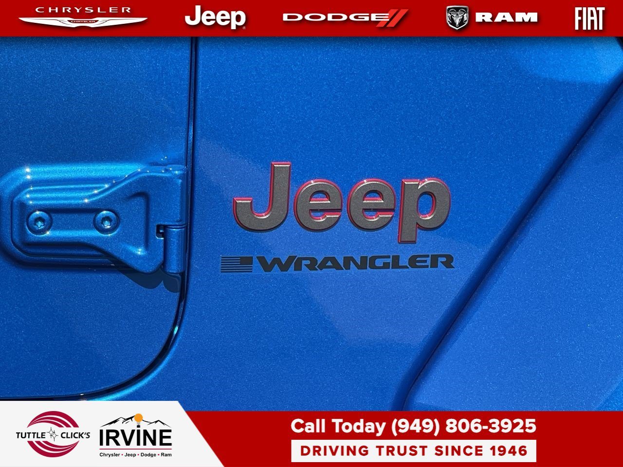 New 2026 Hydro Blue Pearl-Coat Exterior Paint Jeep Rubicon X image 8