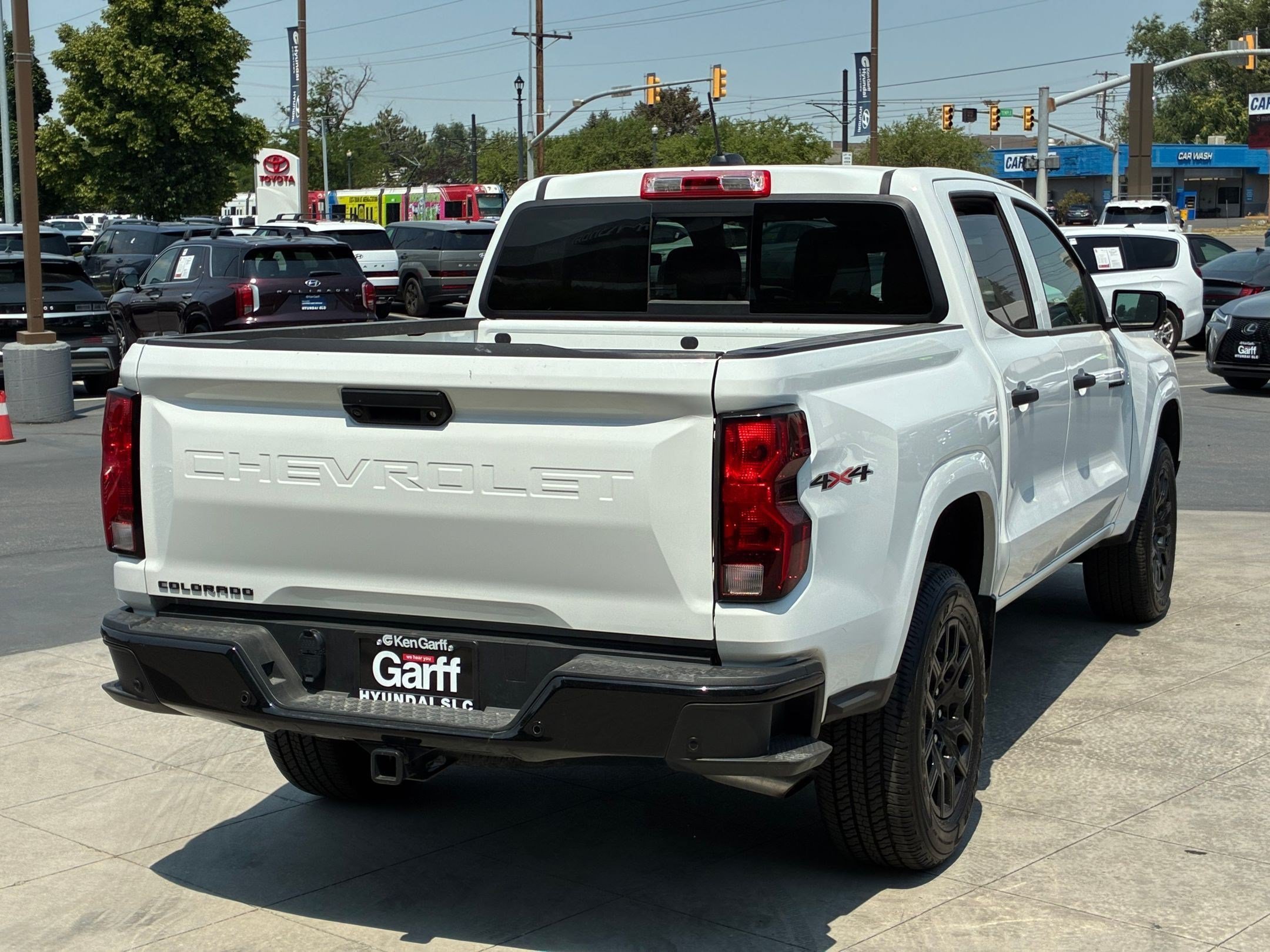 Ken Garff Cert 2025 Summit White Chevrolet 4WD Work Truck image 3