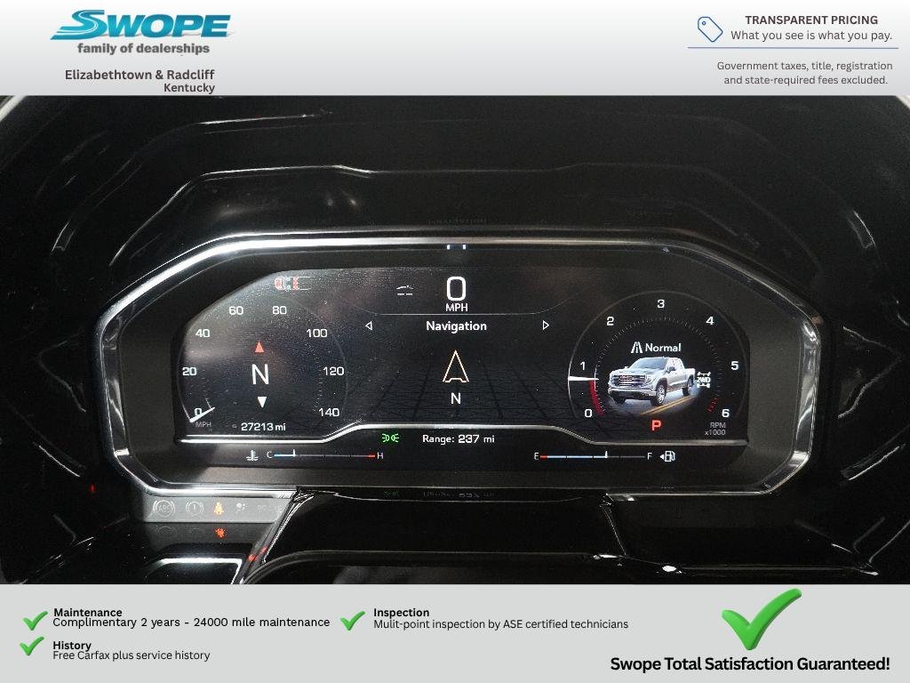Used 2024 Volcanic Red Tintcoat GMC SLT image 17