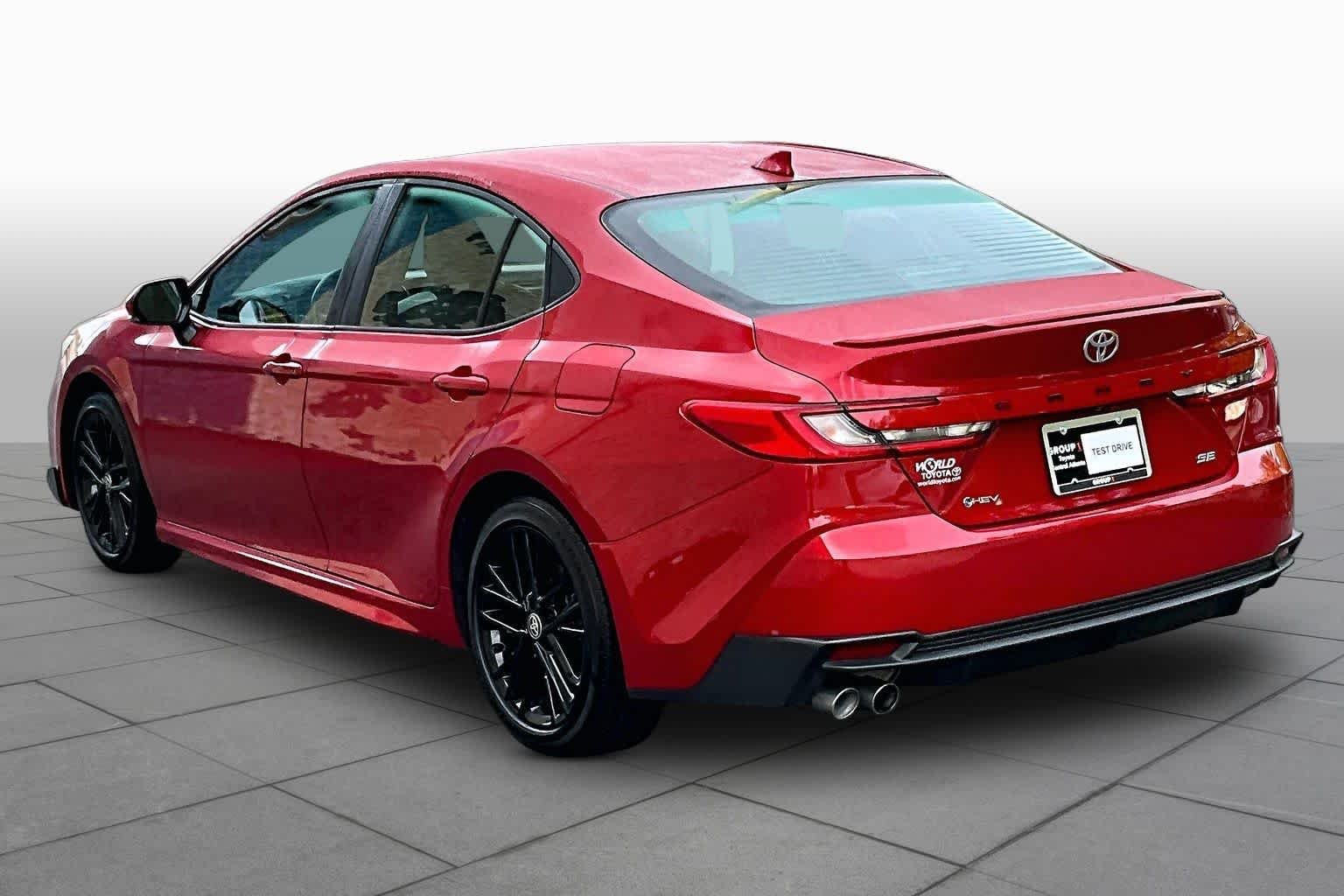 Used 2025 Supersonic Red Toyota SE image 12