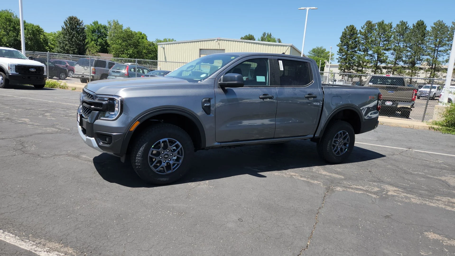New 2026 Carbonized Gray Metallic Ford XLT image 3