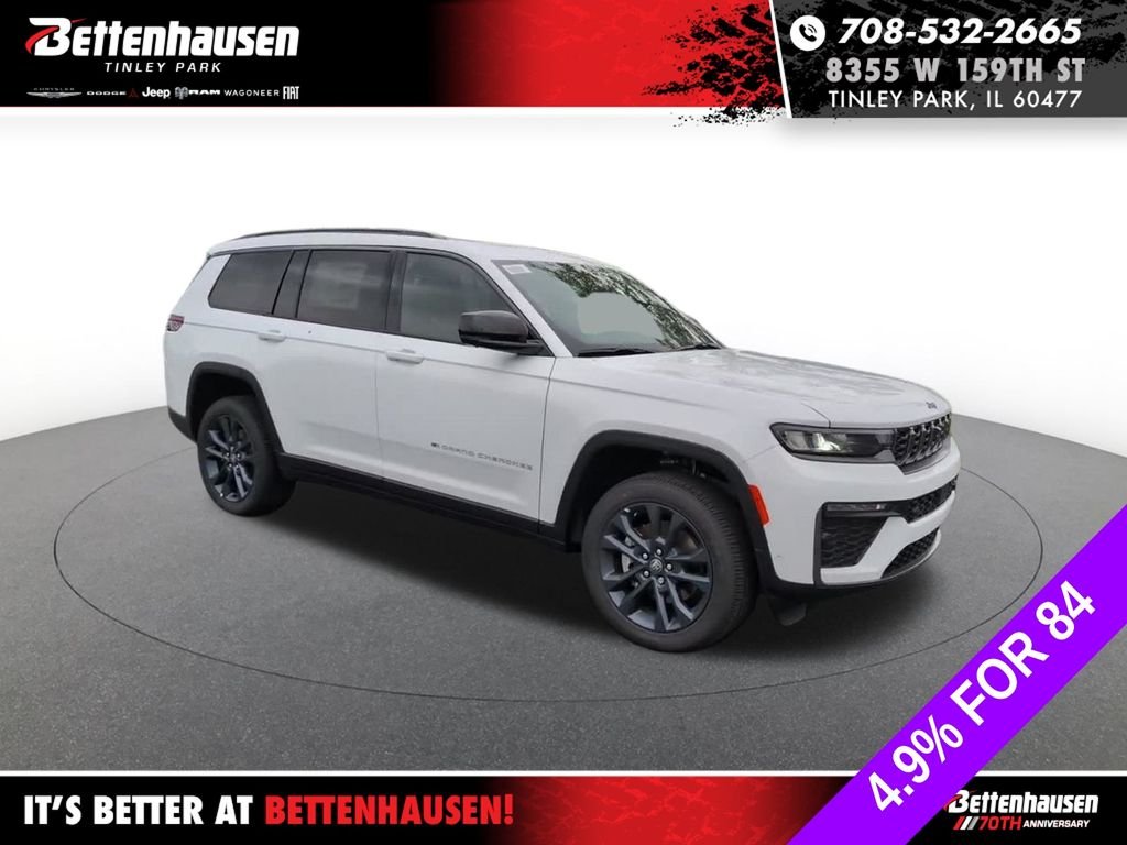 New 2026 Bright White Clear-Coat Exterior Paint Jeep Limited image 3