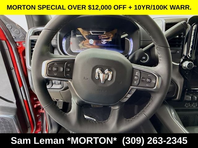 New 2026 Molten Red Pearl-Coat Exterior Paint Ram Laramie image 11