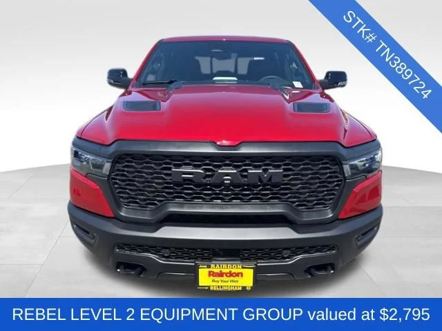 New 2026 Molten Red Pearlcoat Ram Rebel image 2