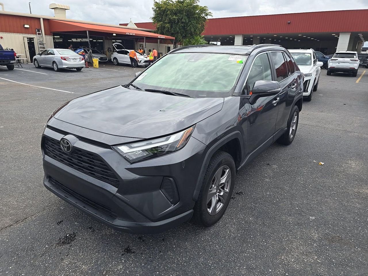 Used 2023 Magnetic Gray Metallic Toyota XLE image 1