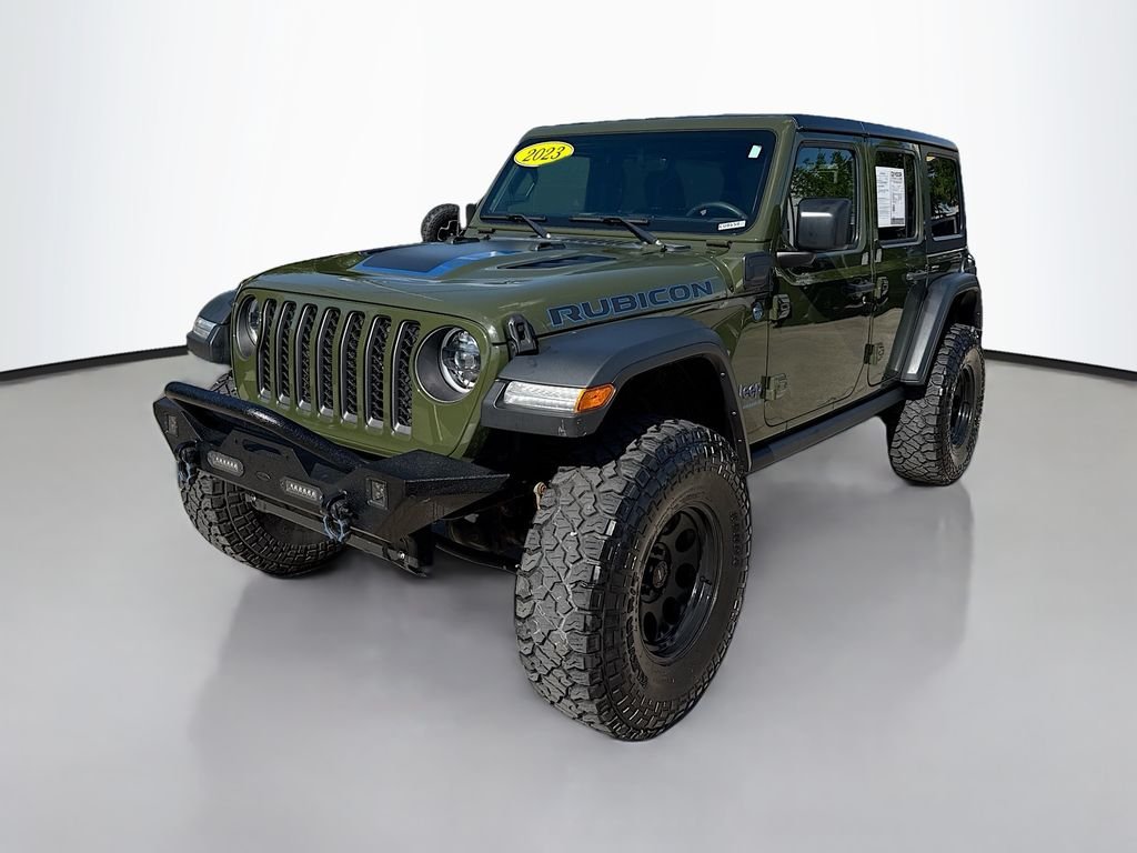 Certified Used 2023 Sarge Green Clearcoat Jeep Rubicon image 4