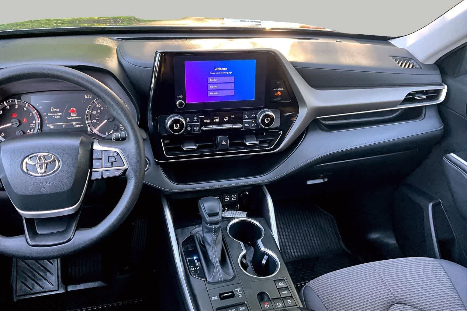 Used 2023 Magnetic Gray Metallic Toyota L image 7