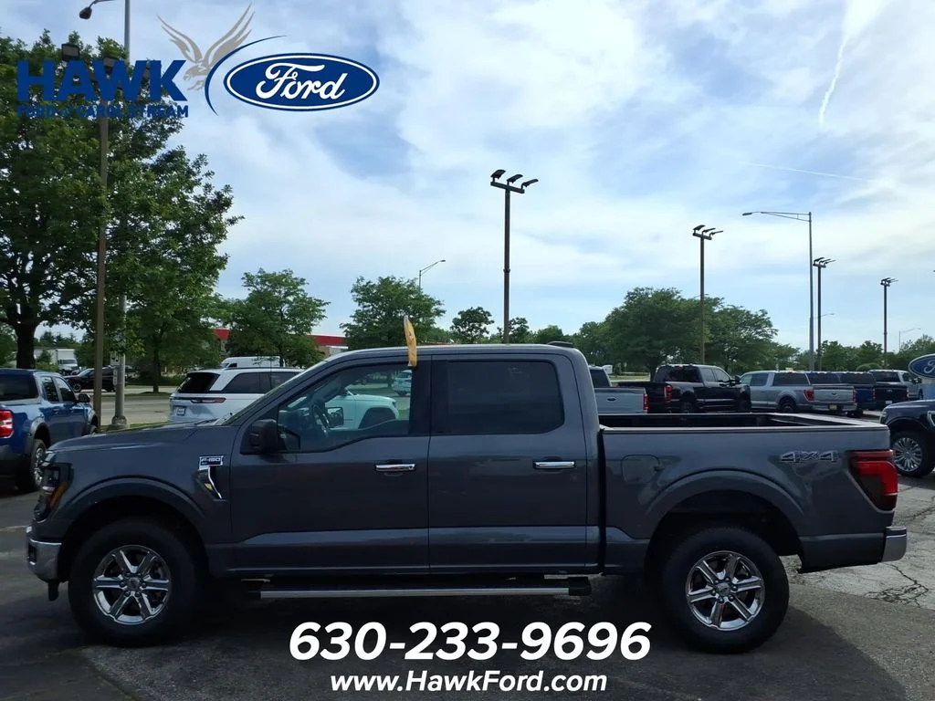 Certified Used 2025 Gray Metallic Ford XLT image 4