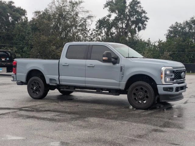 Certified Used 2025 Glacier Gray Metallic Ford Lariat image 2