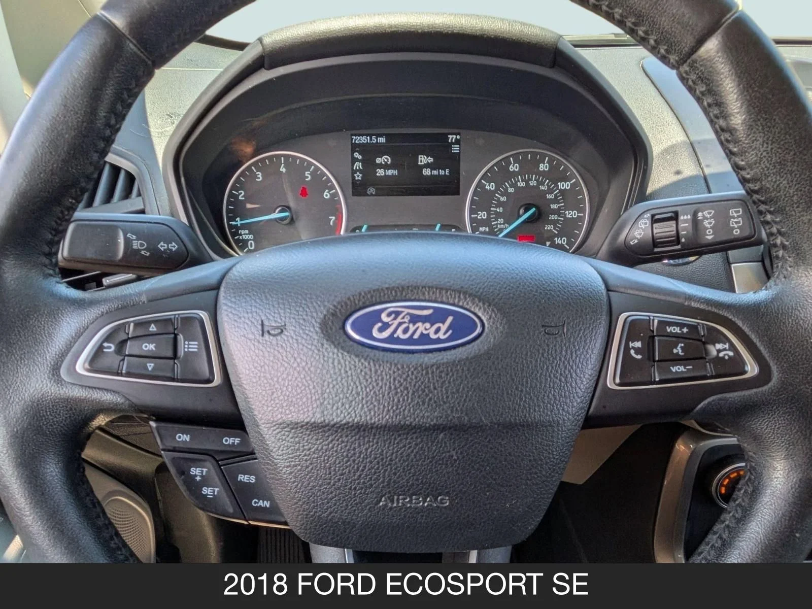 Used 2018 Ruby Red Metallic Ford SE image 12