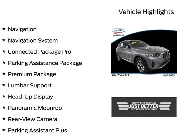 Used 2024 Gray BMW xDrive30i image 3