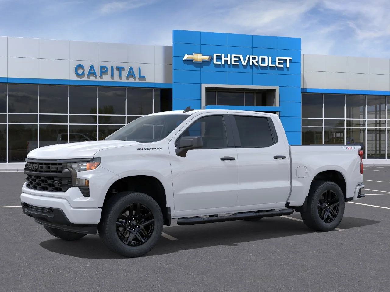 New 2026 Summit White Chevrolet Custom image 3
