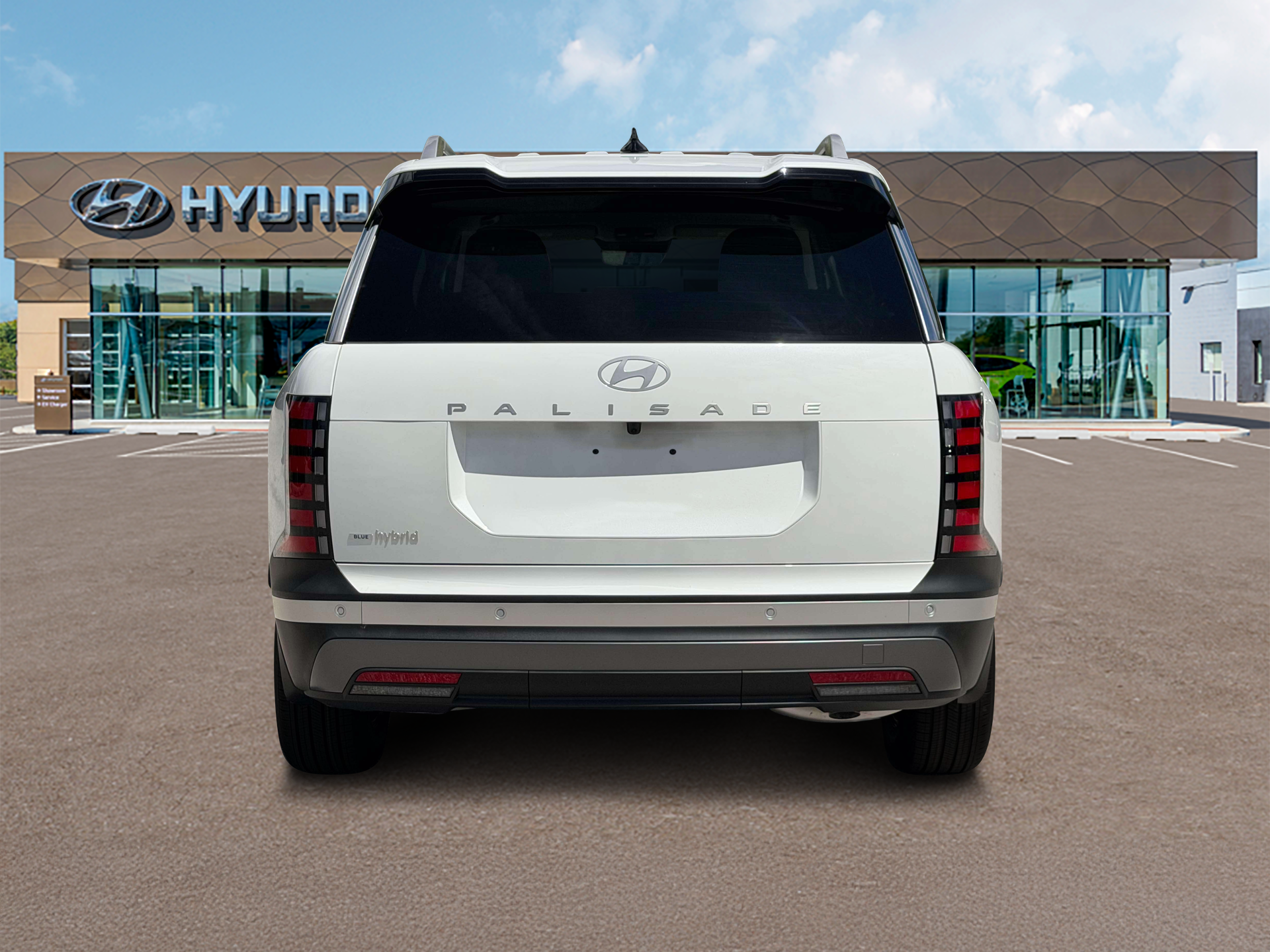 New 2027 White Hyundai Blue SEL 8P image 6