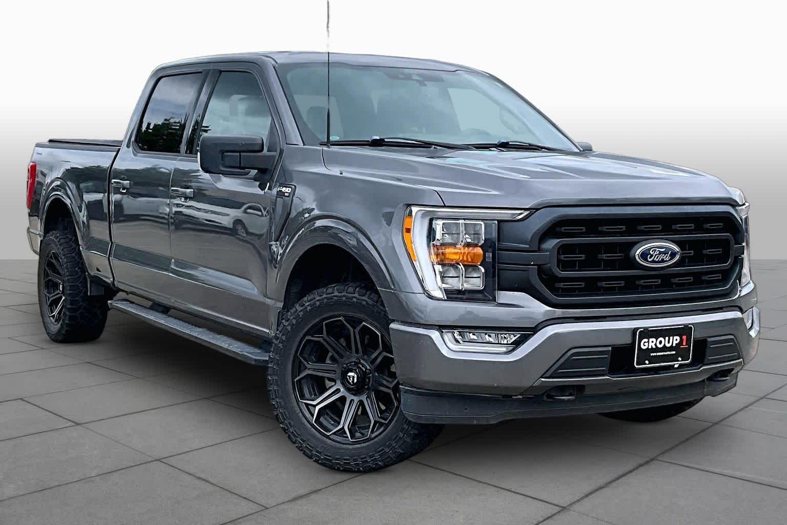 Used 2021 Carbonized Gray Metallic Ford XLT image 3