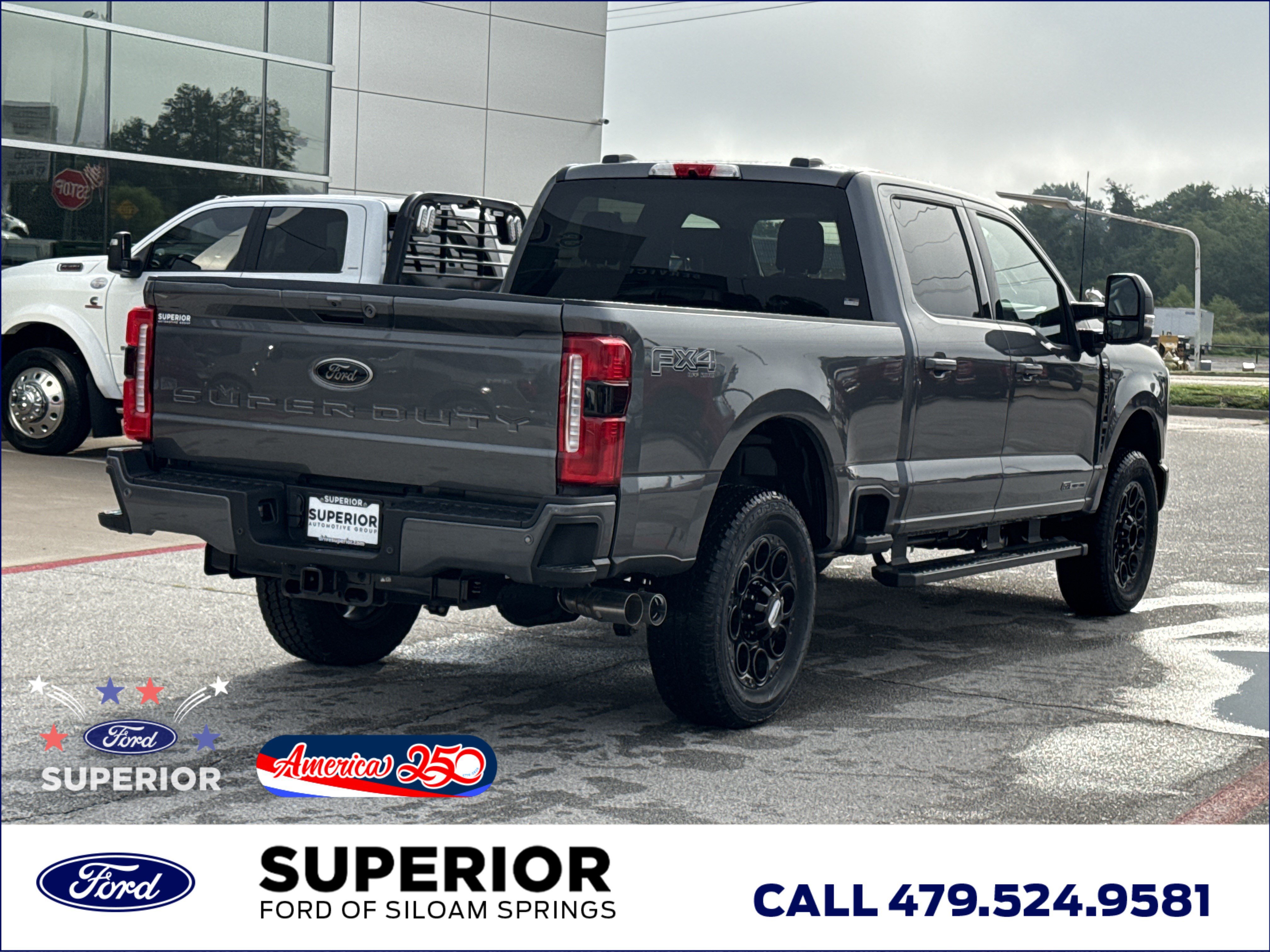 New 2026 Carbonized Gray Metallic Ford Lariat 4WD image 3