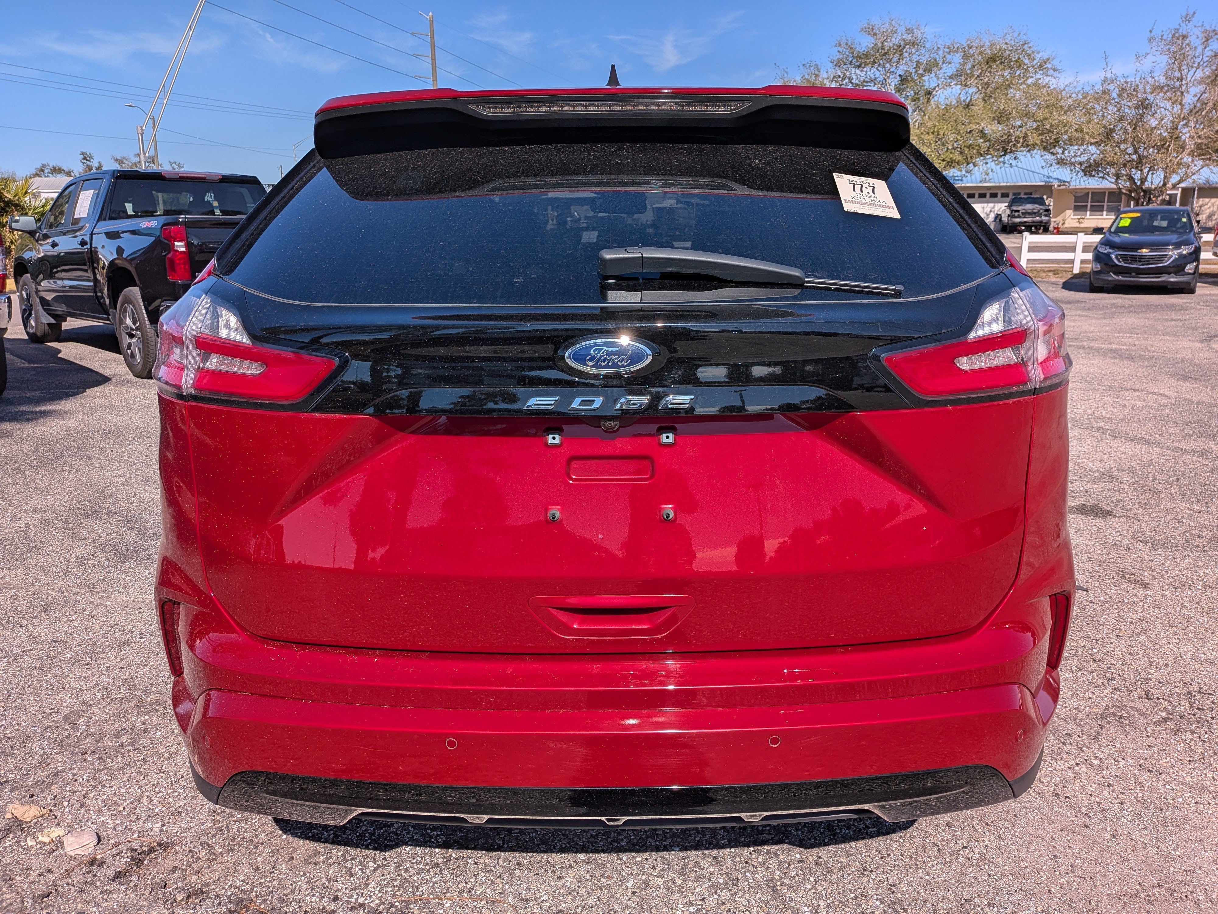 Used 2024 Rapid Red Metallic Tinted Clearcoat Ford ST-Line image 5