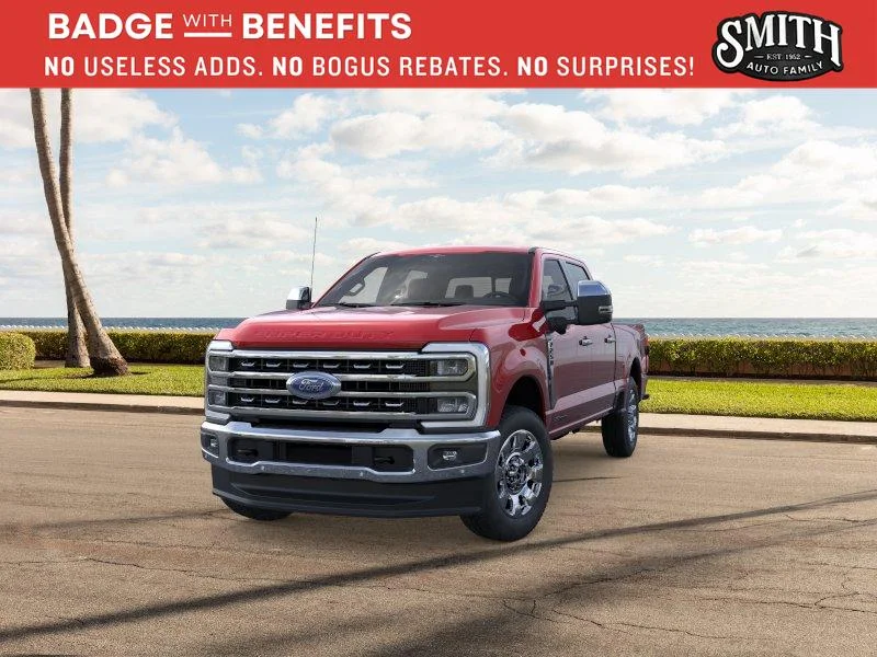 New 2026 Ruby Red Metallic Tinted Clearcoat Ford F-250® Lariat® image 3