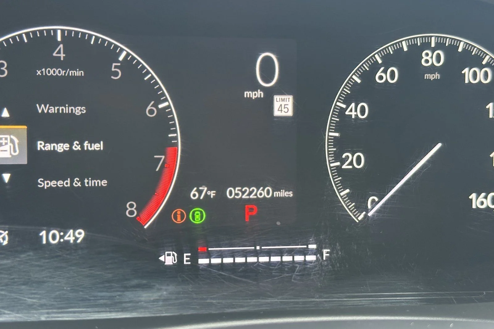Used 2023 Meteorite Gray Metallic Honda LX image 24