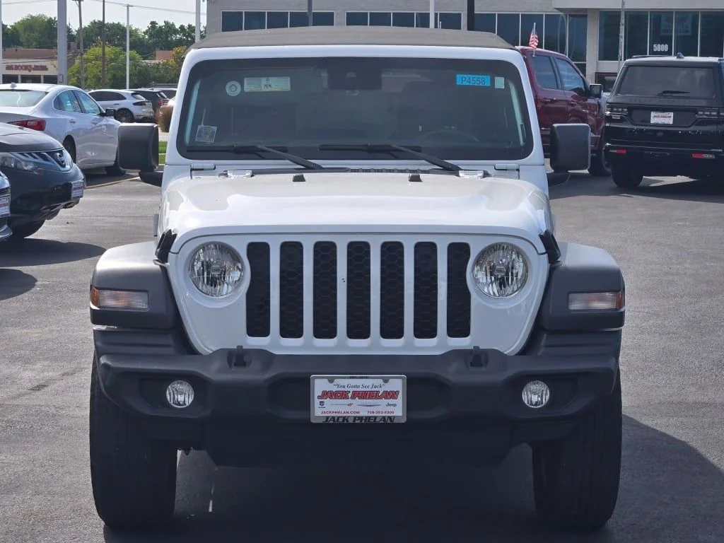 Certified Used 2024 White Jeep Sport S image 2