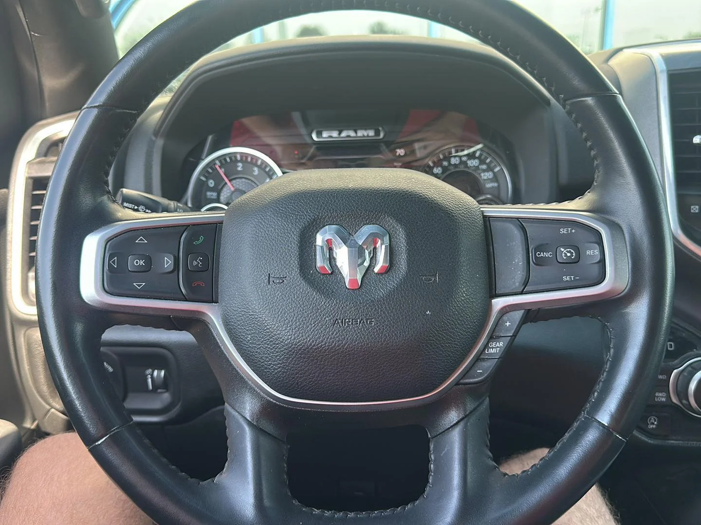 Used 2023 Hydro Blue Pearlcoat Ram Big Horn image 16
