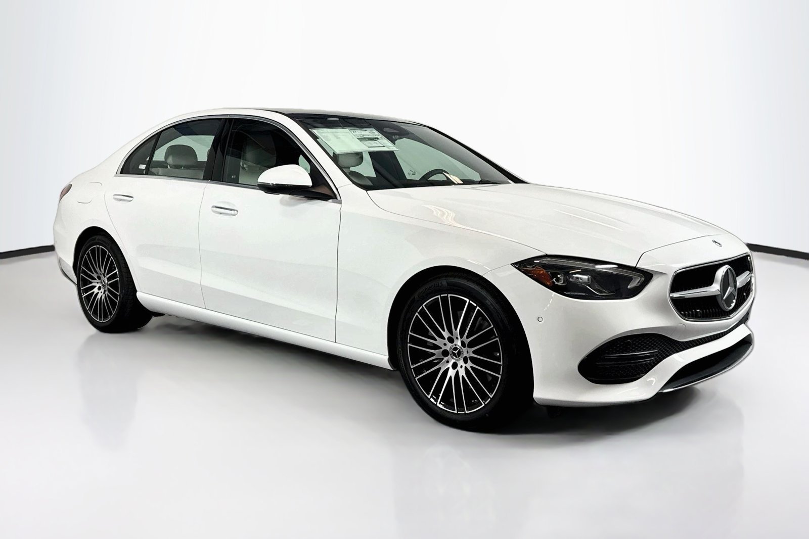 New 2026 Polar White Mercedes-Benz C 300 image 3