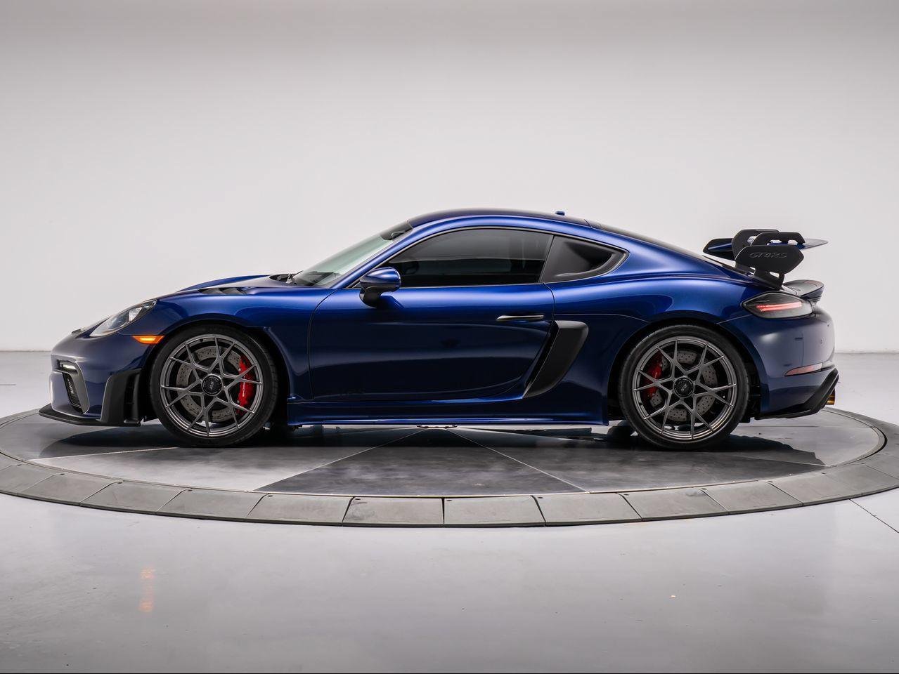 Used 2024 Gentian Blue Metallic Porsche GT4 RS image 2