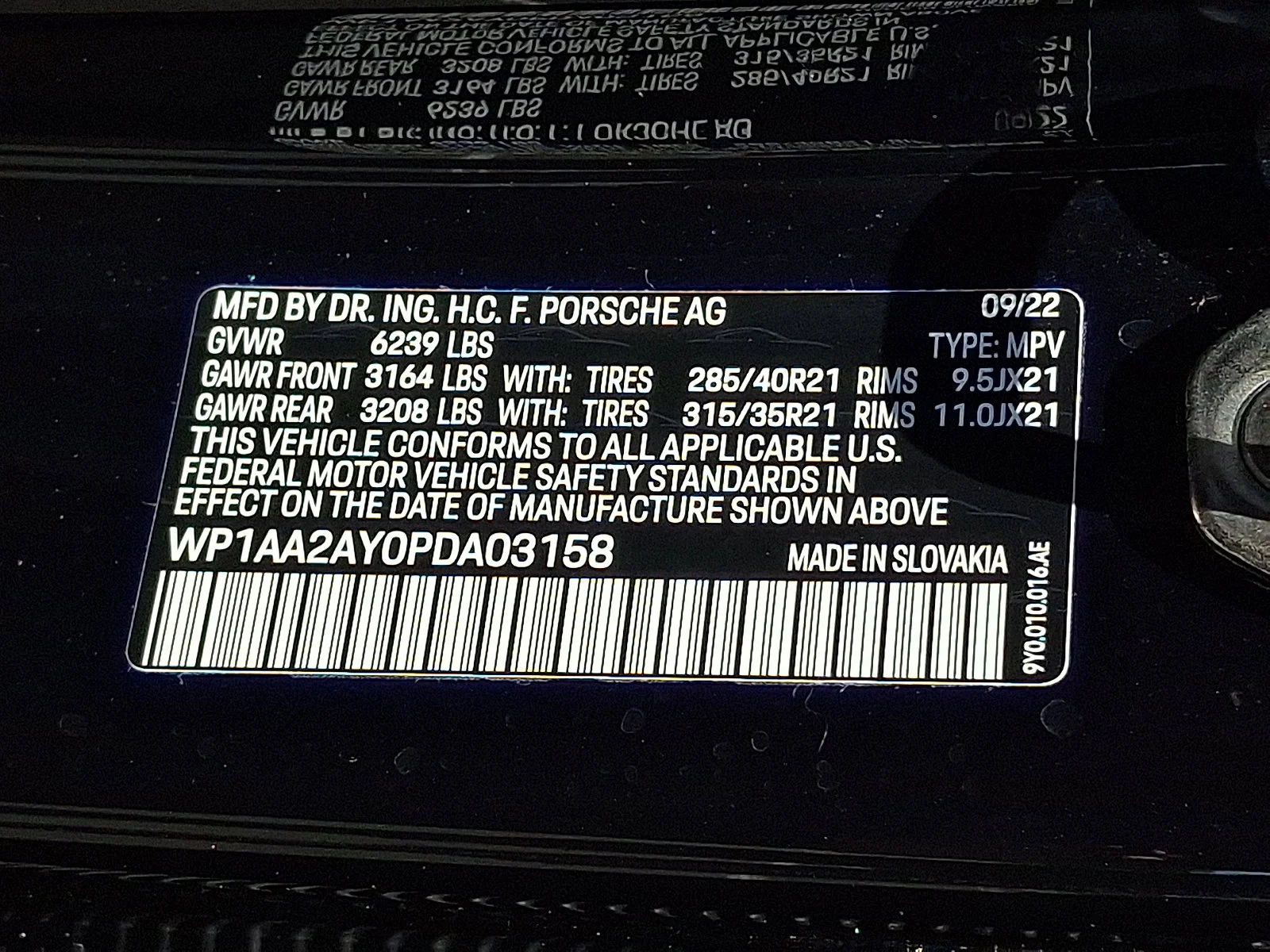 Used 2023 Moonlight Blue Metallic   C7 Porsche Platinum Edition image 28