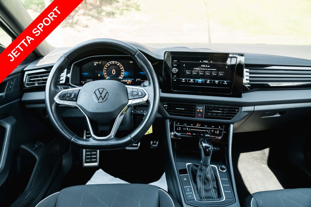 Used 2025 Platinum Gray Metallic Volkswagen 1.5T Sport image 12
