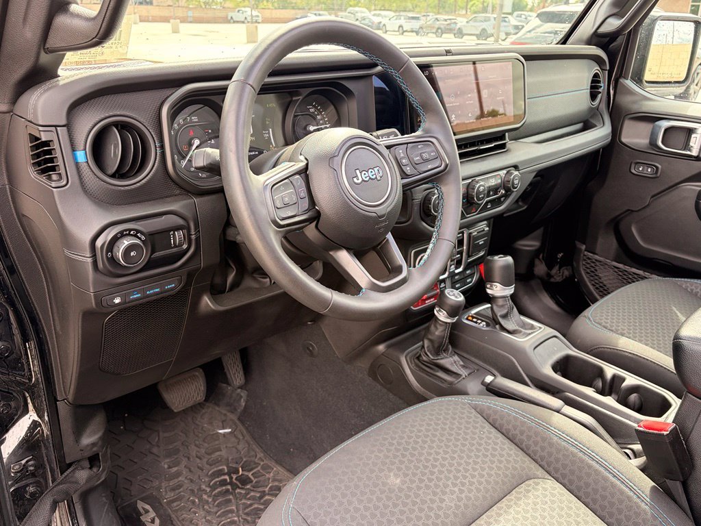 Certified Used 2024 Black Jeep Rubicon 4xe image 13