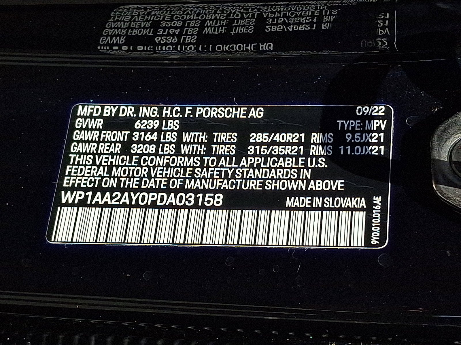 Used 2023 Moonlight Blue Metallic   C7 Porsche Platinum Edition image 28