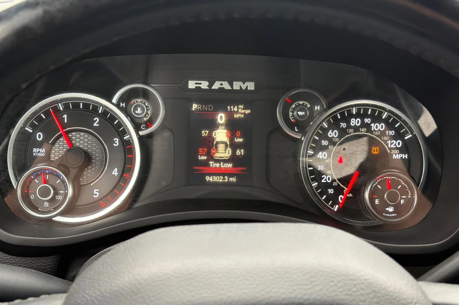 Used 2024 Bright White Clearcoat Ram Big Horn image 21