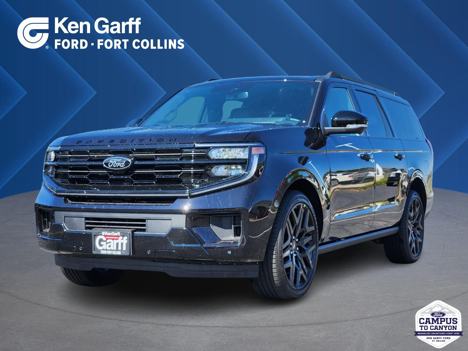 New 2026 Agate Black Metallic Ford Platinum image 1