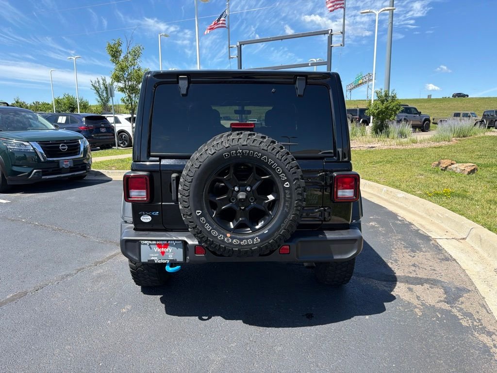 Used 2023 Black Jeep Willys 4xe image 6