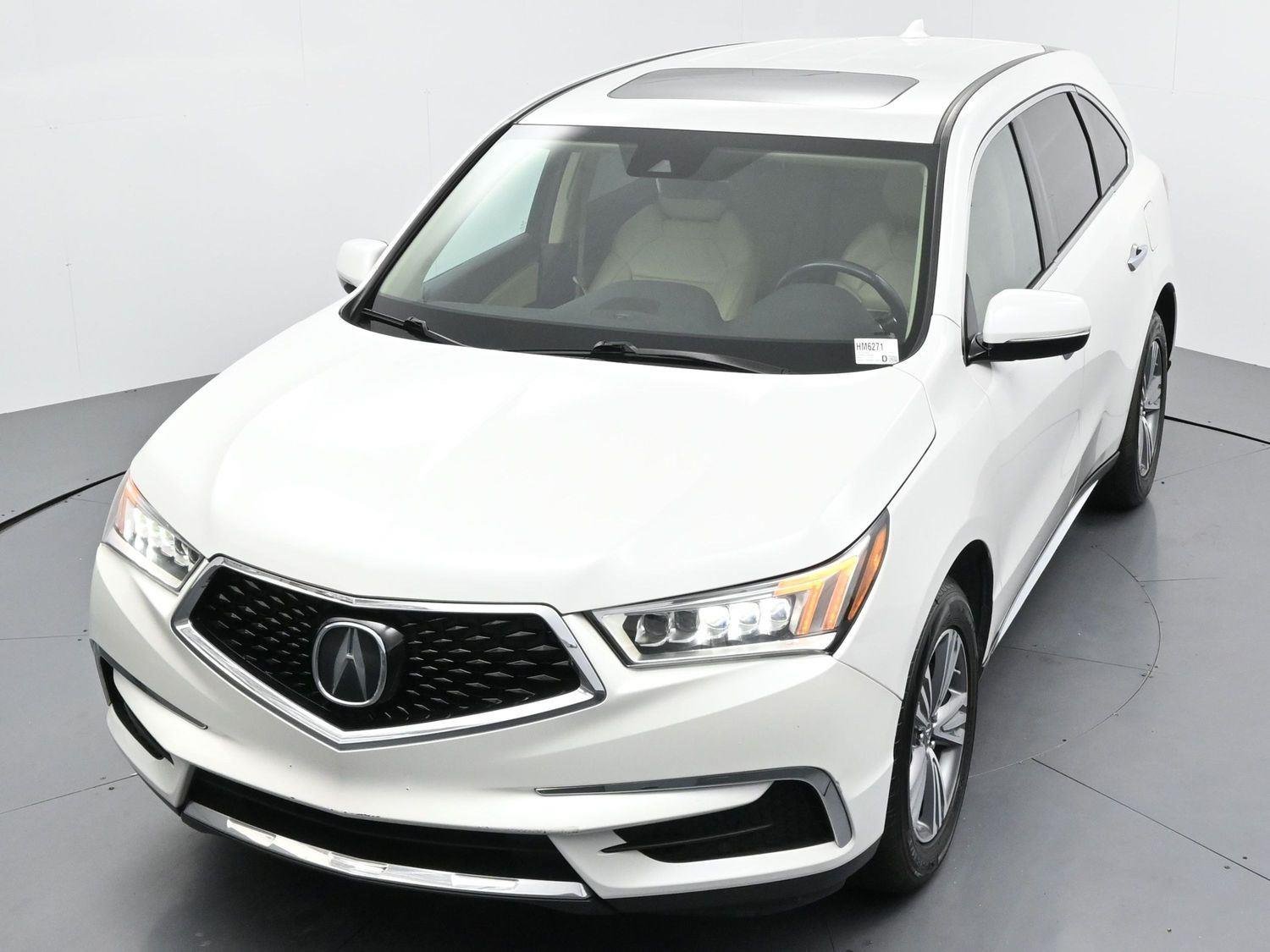 Used 2020 Platinum White Pearl Acura SH-AWD image 38