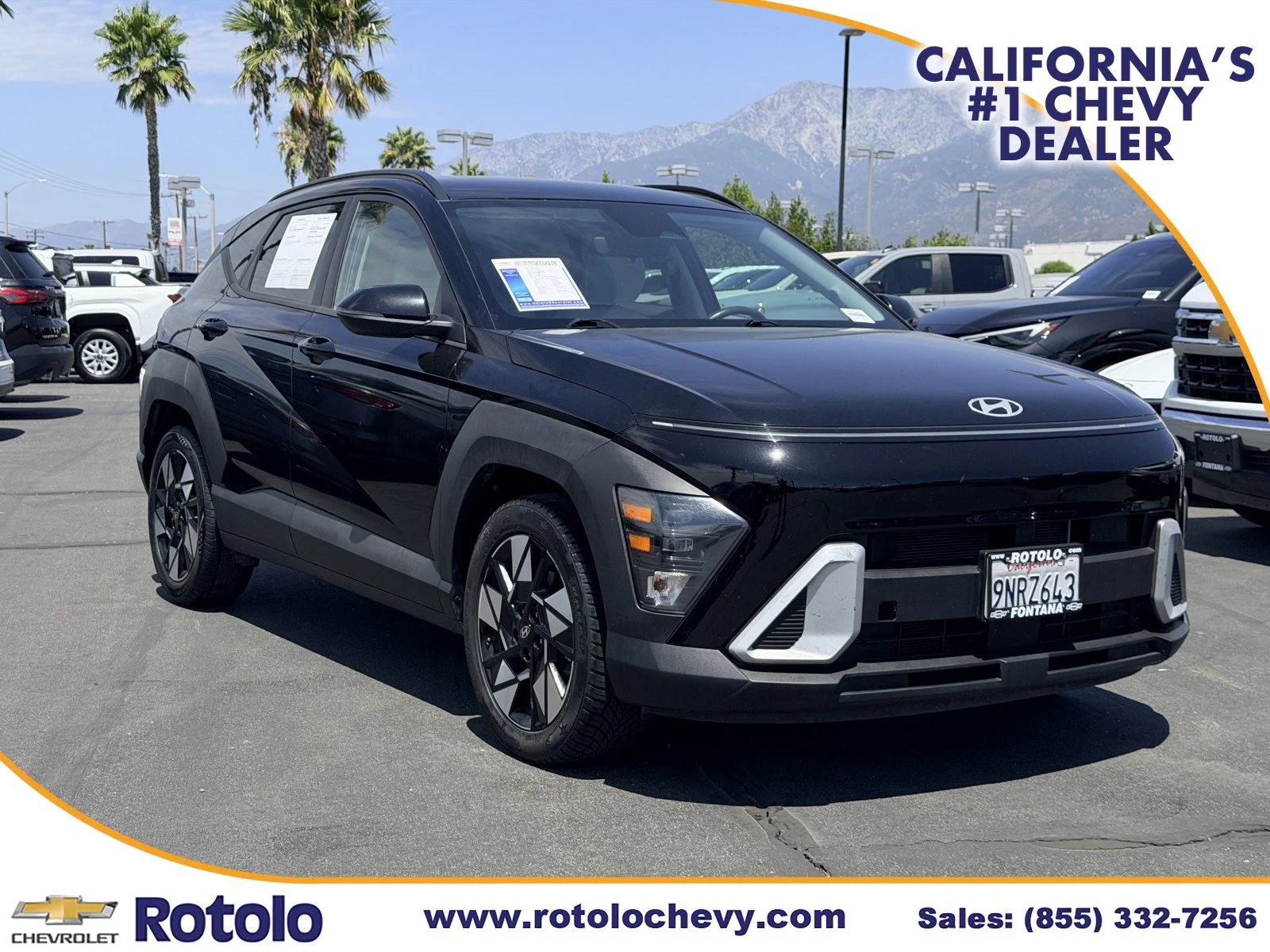 Used 2024 Abyss Black Pearl Hyundai SEL image 1