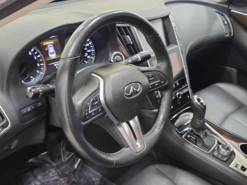 Certified Used 2019 Graphite Shadow INFINITI 3.0t LUXE image 12