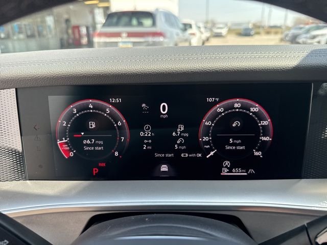 New 2026 Avocado Green W/Deep Black Roof Volkswagen 2.0T SE R-Line Black image 18