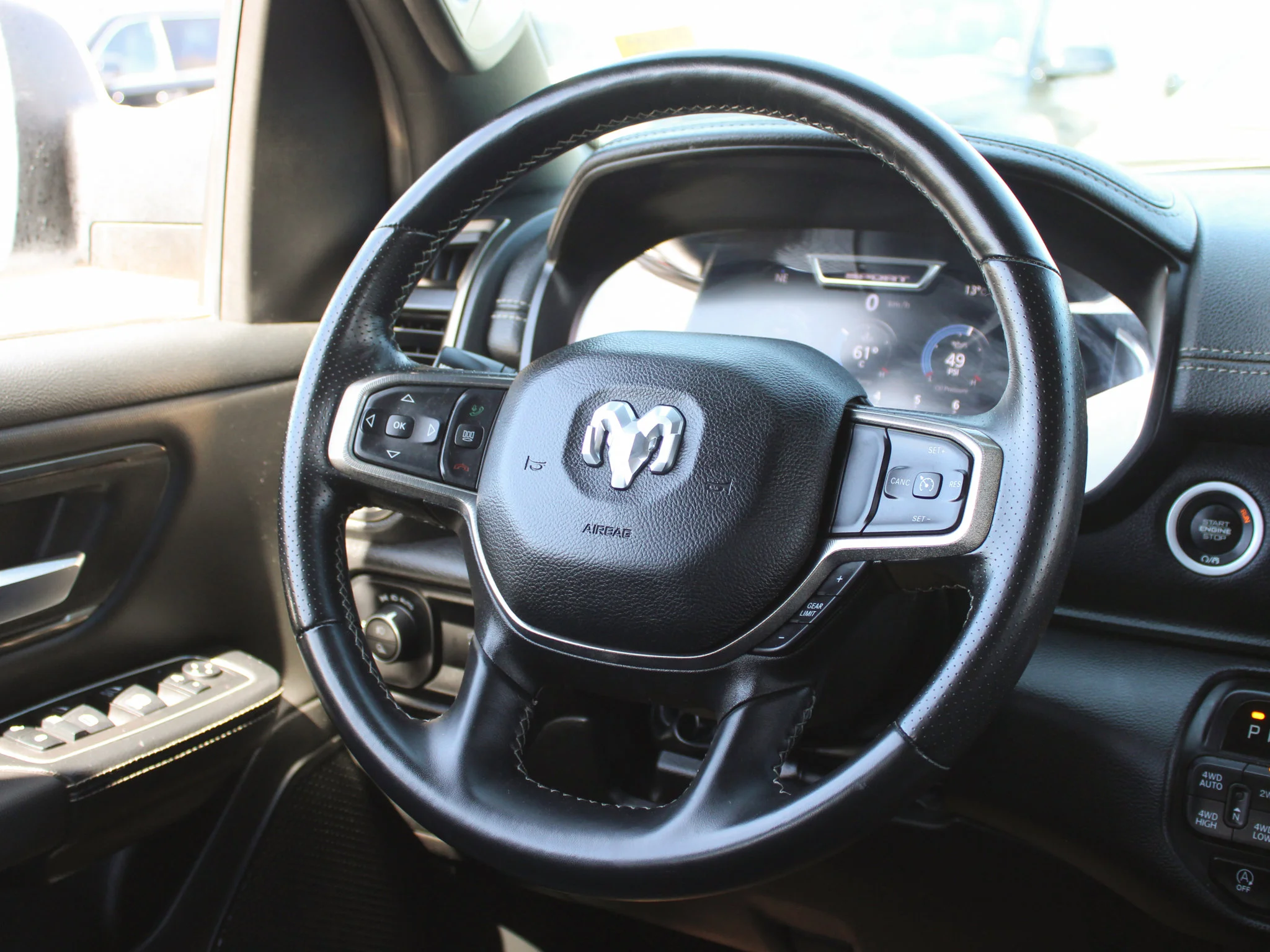 Certified Used 2023 White RAM Sport * No Accidents | HEMI V8 | Heated Seats | Night Edition | Bedliner | Apple CarPlay | 3M PPF image 5
