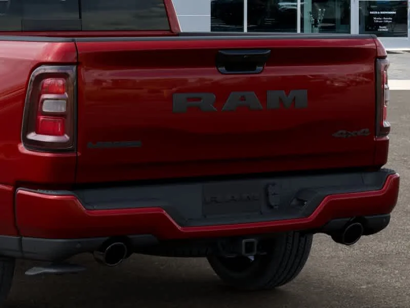 New 2026 Molten Red Pearl-Coat Exterior Paint RAM Laramie image 13