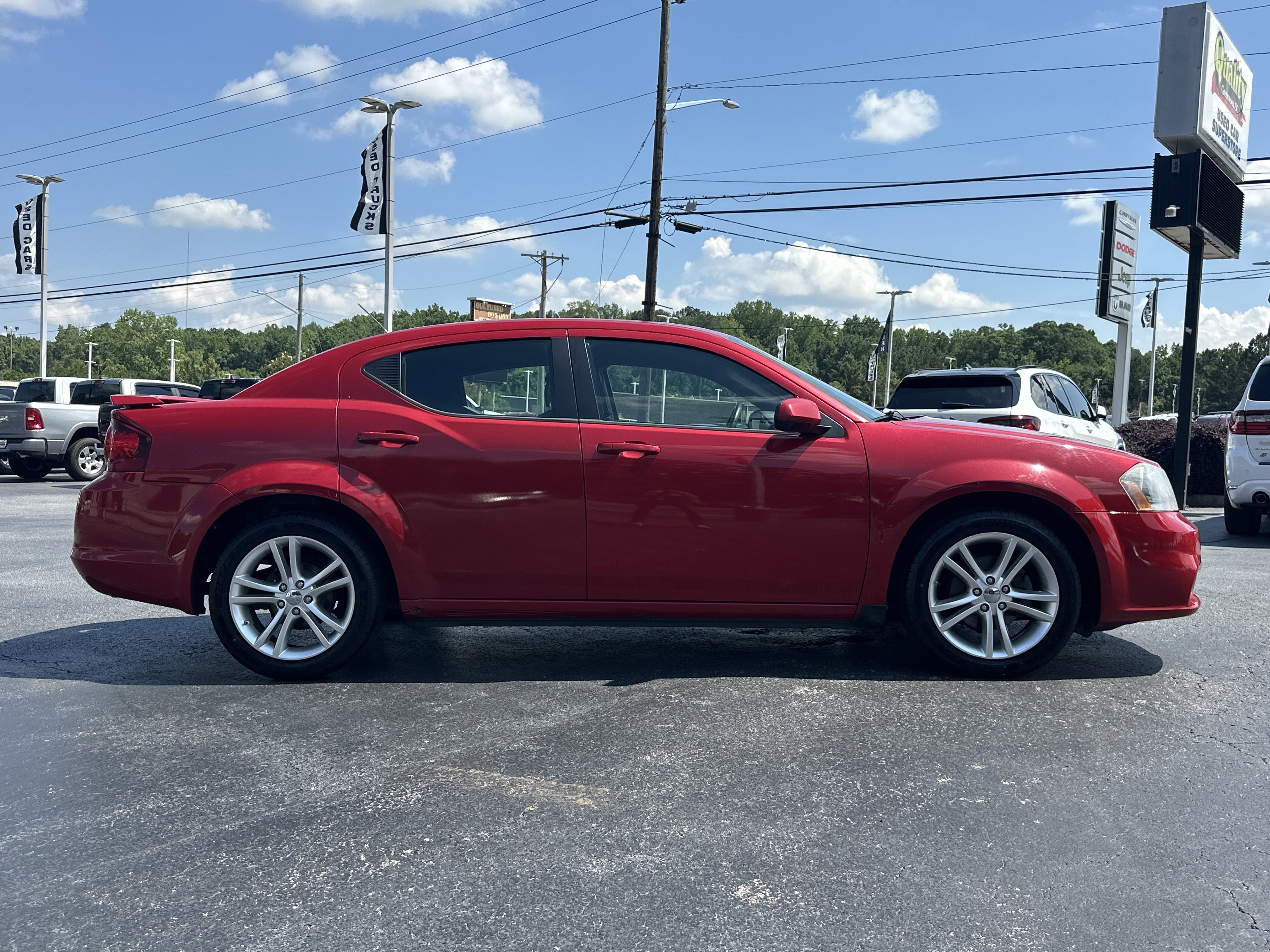 Used 2013 Redline 2-Coat Pearl Dodge SXT image 9