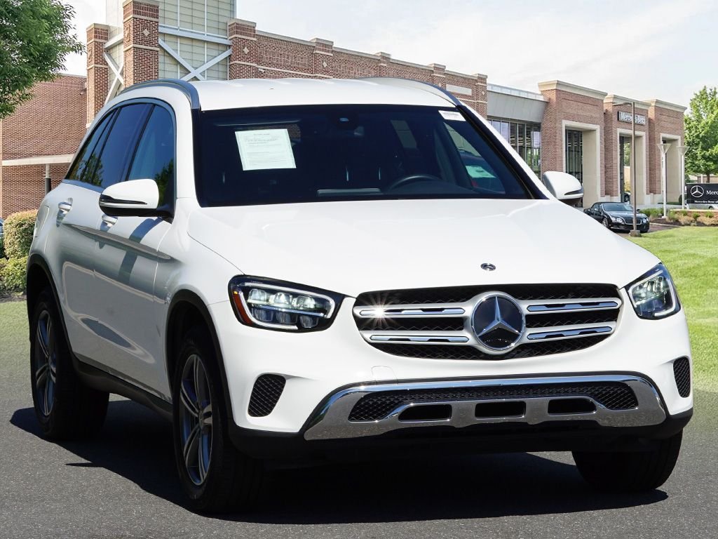 Used 2020 Polar White Mercedes-Benz GLC 300 image 3