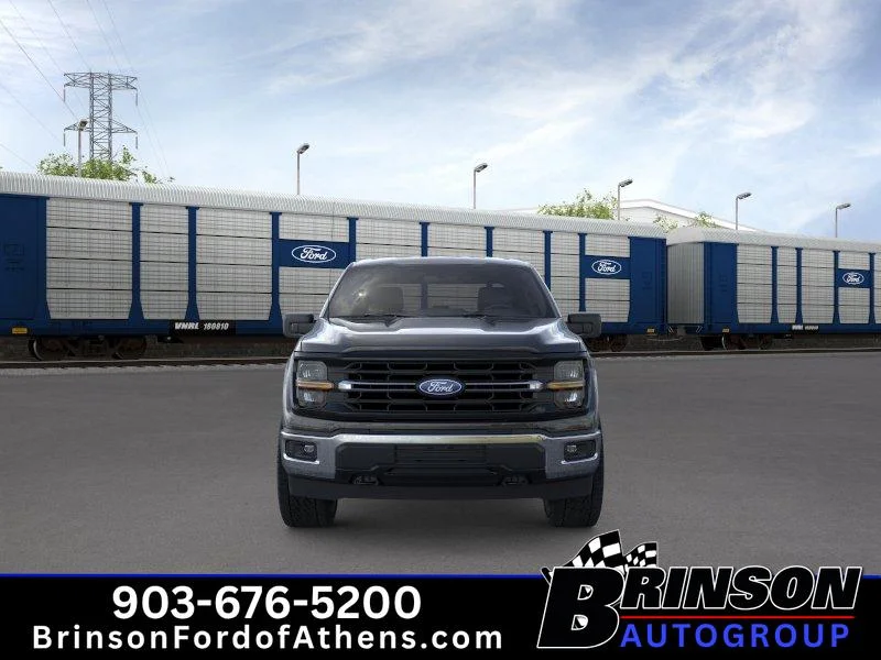 New 2026 Agate Black Metallic Ford XLT image 6