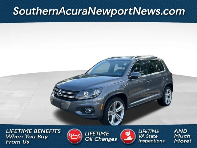Pre-Owned 2016 Volkswagen Tiguan R-Line 4D Sport Utility in