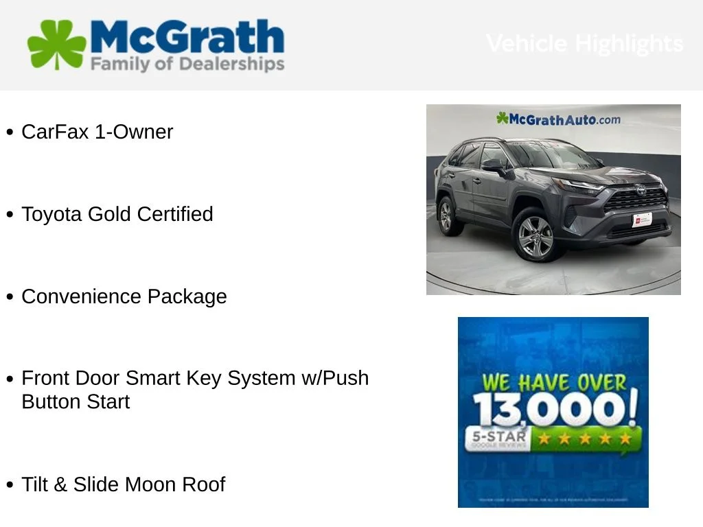 Used 2022 Gray Toyota XLE image 3