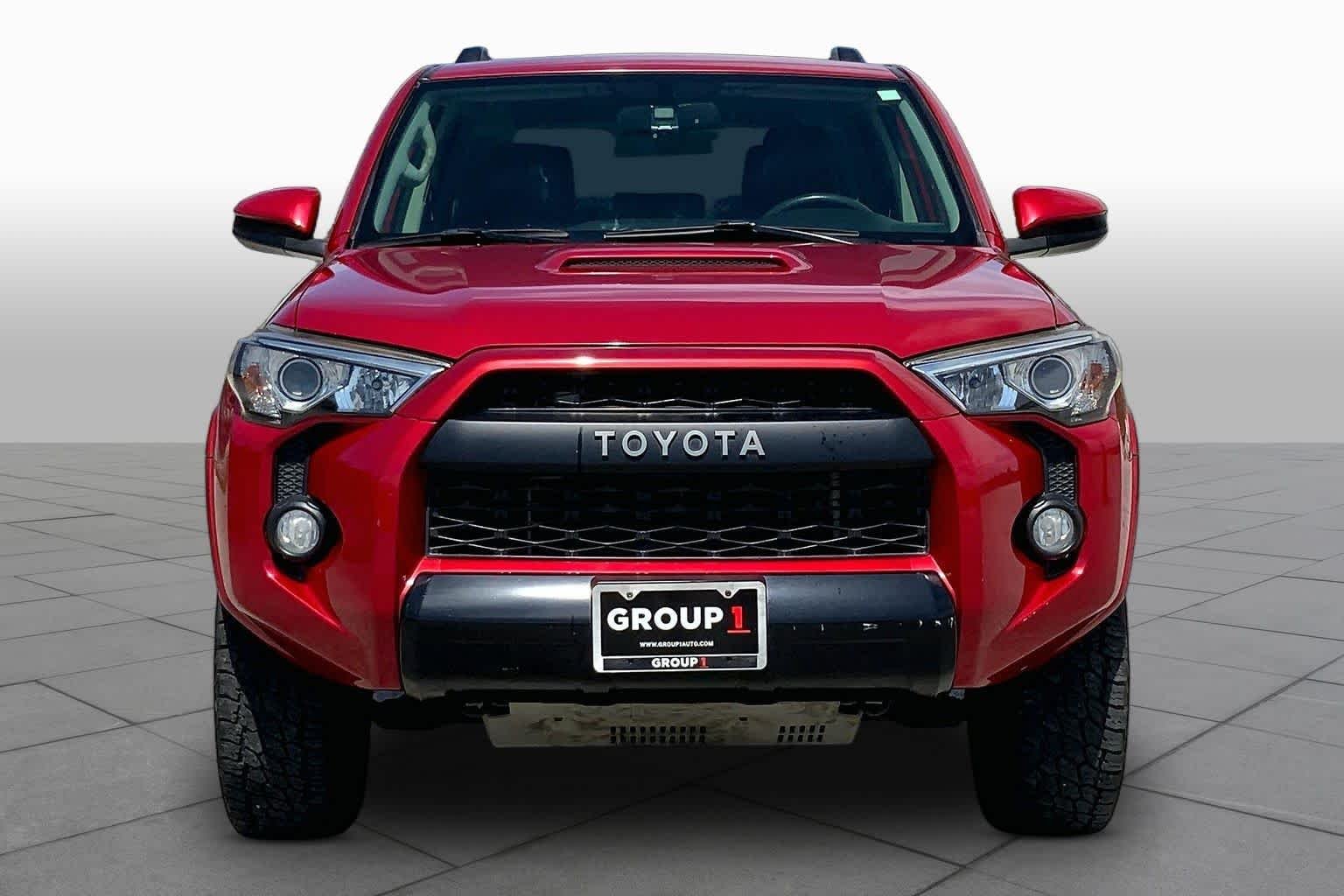 Used 2017 Barcelona Red Metallic Toyota TRD Pro image 4